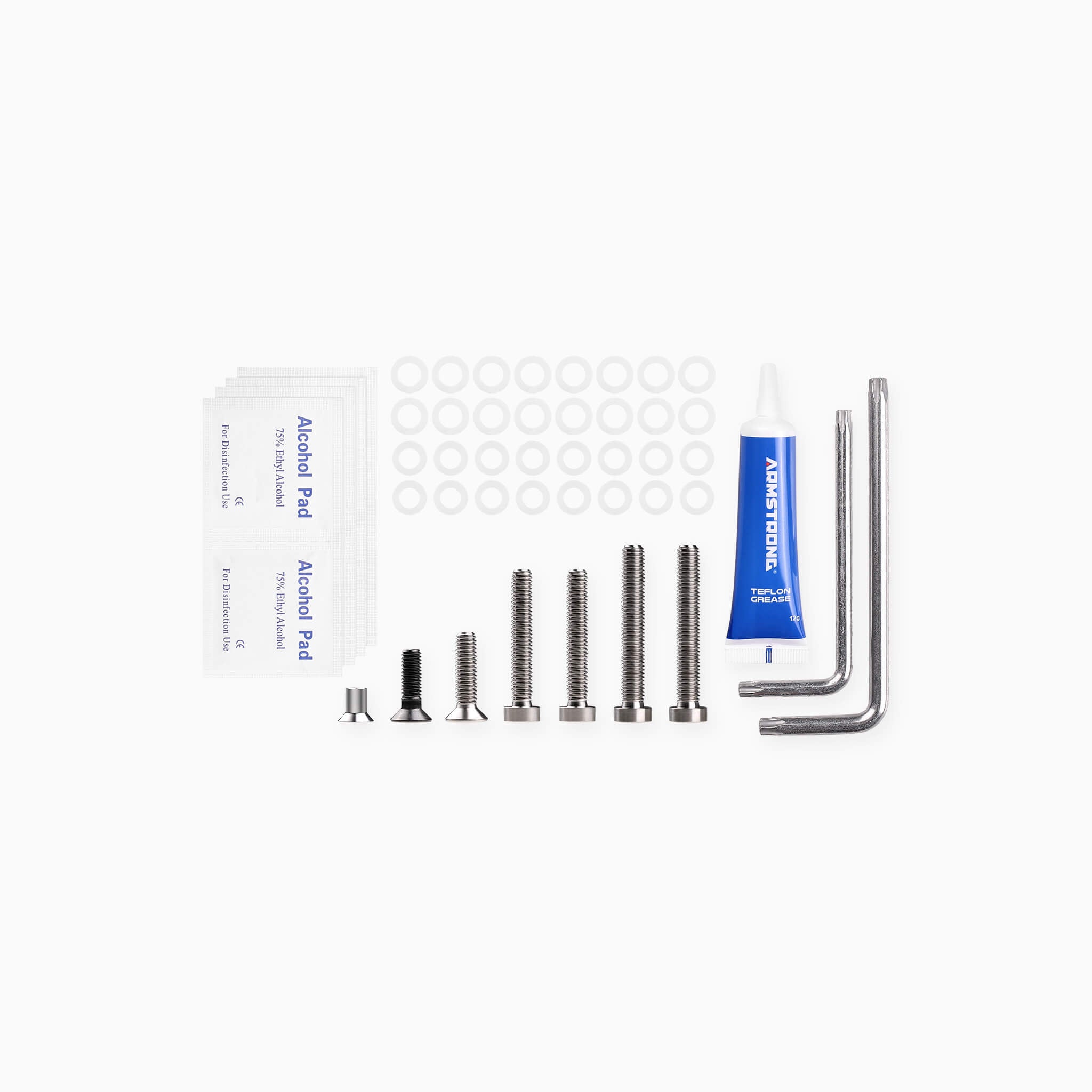 Armstrong Alloy System Hardware Set Armstrong Foils Armstrong alloy system hardware set armstrong foils